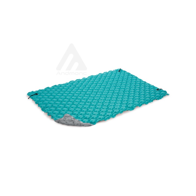 Intex Materassino Piatto con Cuscinetti, Blu...