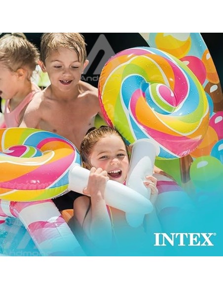 Intex Centro giochi gonfiabile bambini 90" x 90" x 22", per età 2+ blu