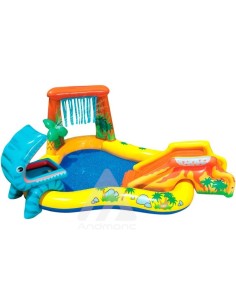 Intex Piscina bambini dinosauro 249 x 191 x 109 cm,...