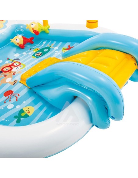 Intex Piscina centro giochi bambini 218 X 188 X 99 Cm, Multicolore