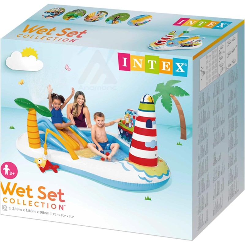 Intex Piscina centro giochi bambini 218 X 188 X...