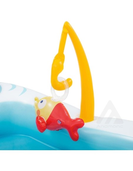 Intex Piscina centro giochi bambini 218 X 188 X 99 Cm, Multicolore