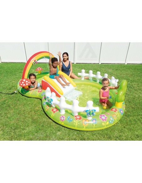 Intex Piscina centro giochi bambini 290 x 180 x 104 cm, Quadrato, 0-14 anni