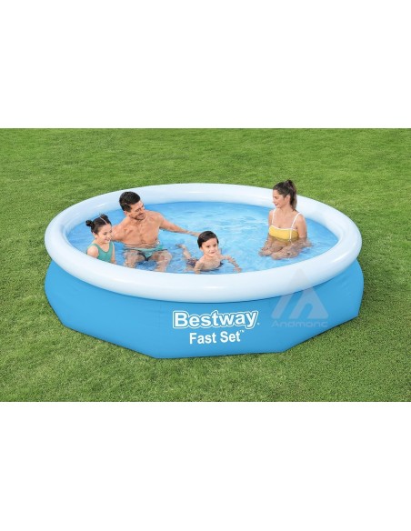 Piscina gonfiabile Fast Set Rotonda da 305 x 66 cm, blu, rotondo