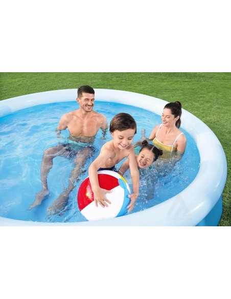Piscina gonfiabile Fast Set Rotonda da 305 x 66 cm, blu, rotondo