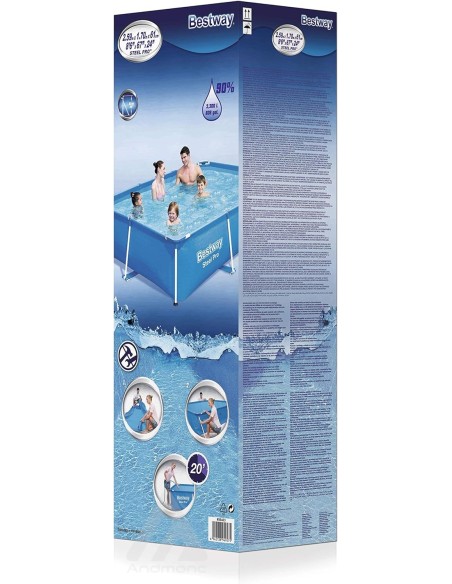 Piscina Fuori Terra Steel Pro da 259 x 170 x 61 cm