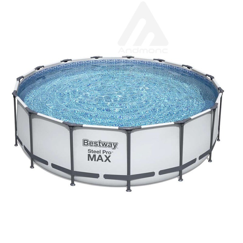 Piscina fuori terra  Rotonda Steel Pro Max...