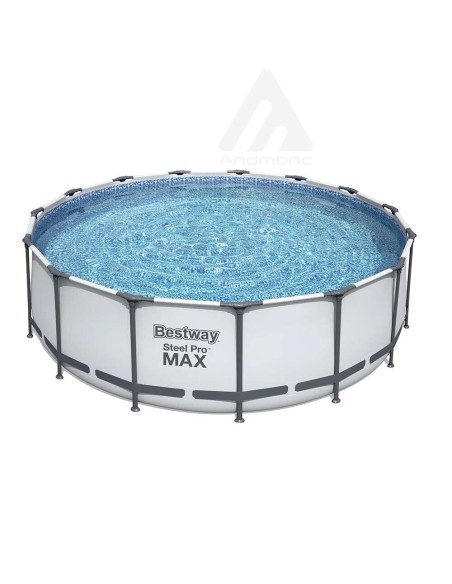 Piscina fuori terra  Rotonda Steel Pro Max 457x122cm