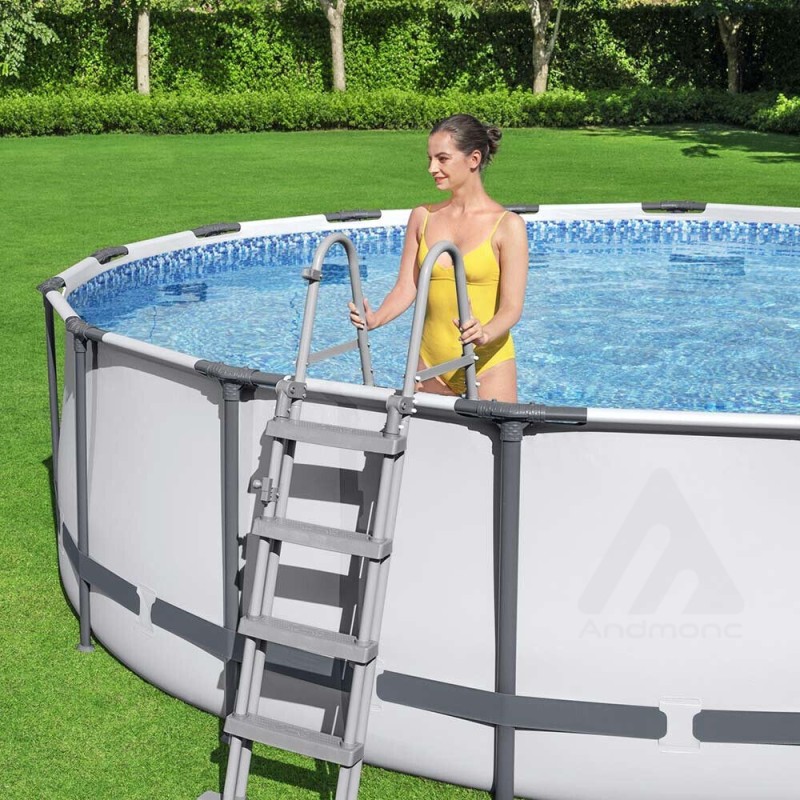 Piscina fuori terra  Rotonda Steel Pro Max...