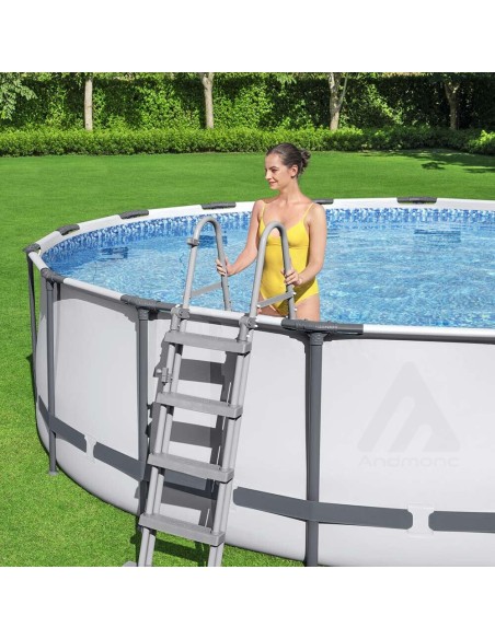 Piscina fuori terra  Rotonda Steel Pro Max 457x122cm