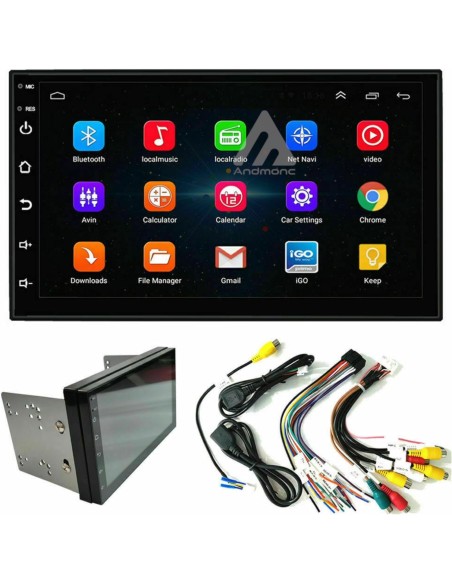 Autoradio 2din 4GB RAM 64GB ROM Android Navigatore 7"