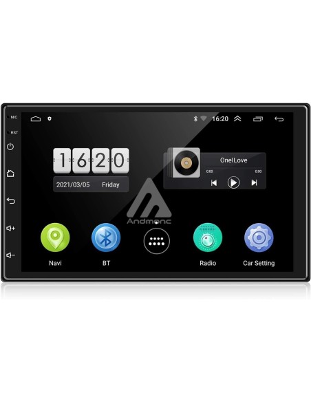 Autoradio 2din 4GB RAM 64GB ROM Android Navigatore 7"