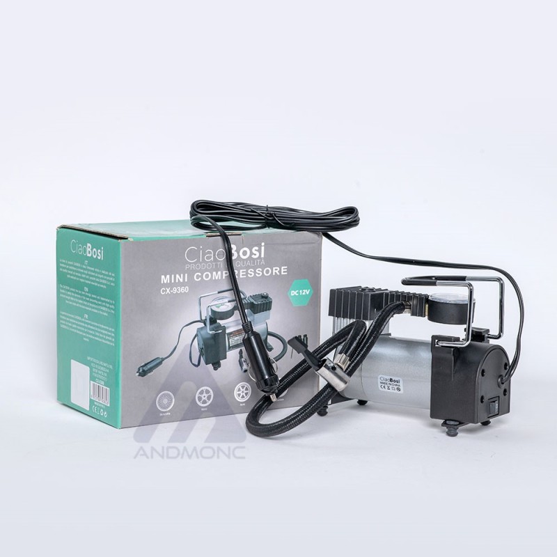 Mini compressore d'aria portatile 230w auto...