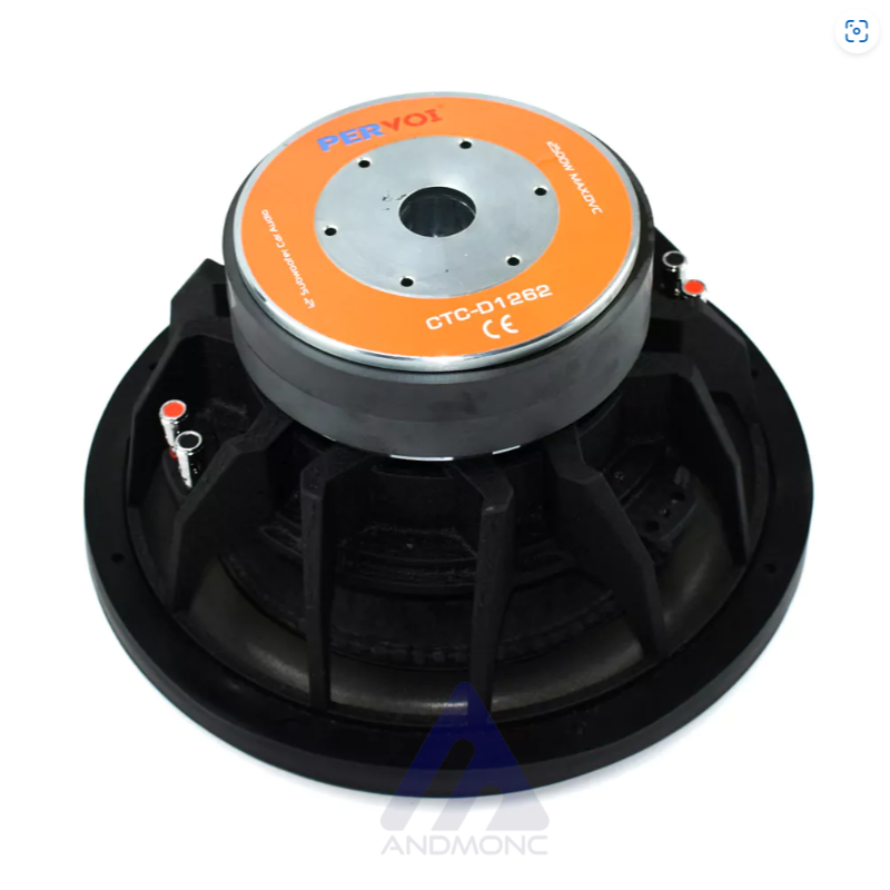 Subwoofer per auto 12" 2500W - Nero