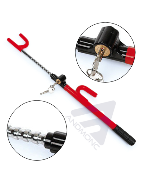 Blocca volante per Auto antifurto blocca sterzo manubrio universale