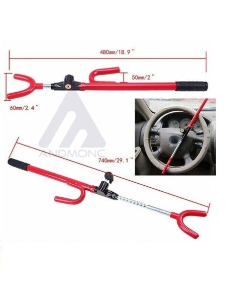 Blocca volante per Auto antifurto blocca sterzo manubrio universale