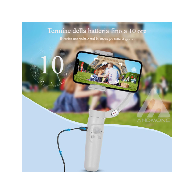 Stabilizzatore smartphone, Portatile e...
