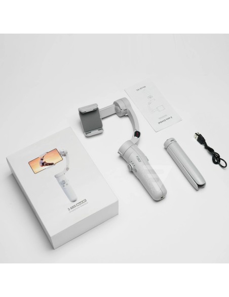 Stabilizzatore smartphone, Portatile e Pieghevole gimbal per Vlog, YouTube e TikTok
