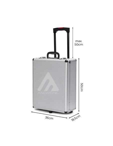 AMC Trolley Cassetta Attrezzi 849pz Valigia Professionale Fai da Te Accessori Misti