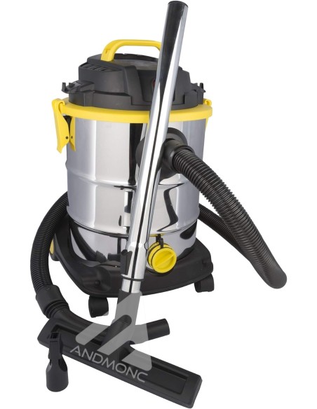 Aspirapolvere industriale 1200W a umido e secco