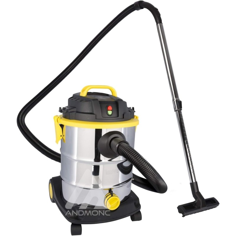 Aspirapolvere industriale 1200W a umido e secco