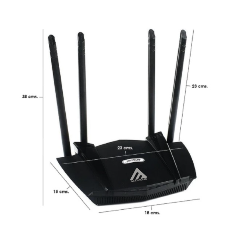 Router Wireless Ac1200 Wifi 2.4ghz+5ghz Full...