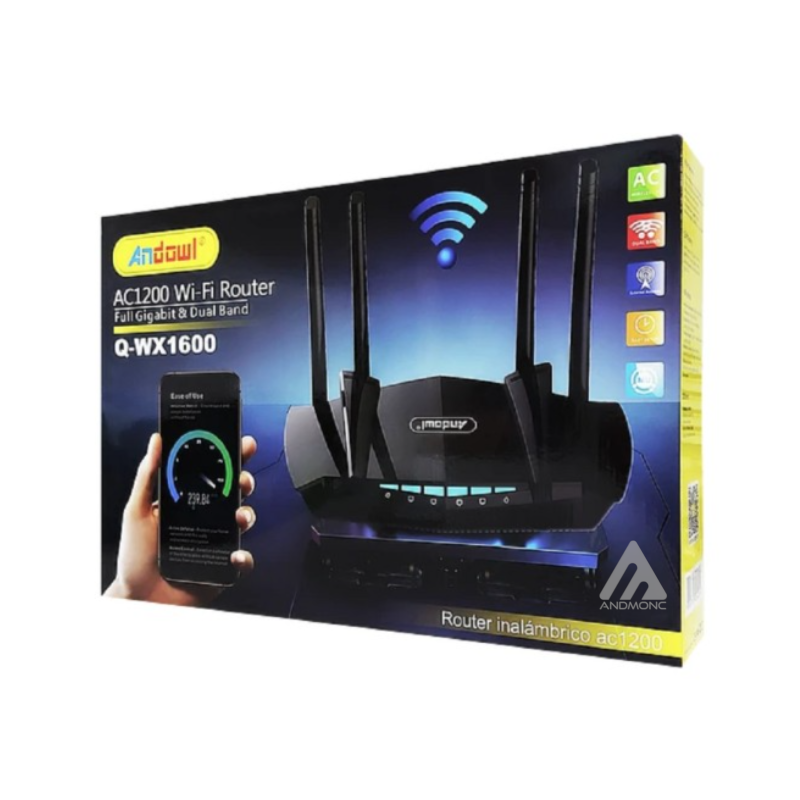 Router Wireless Ac1200 Wifi 2.4ghz+5ghz Full...