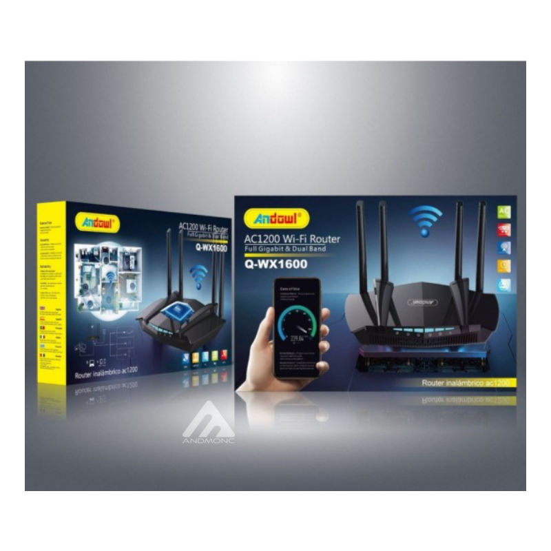 Router Wireless Ac1200 Wifi 2.4ghz+5ghz Full...