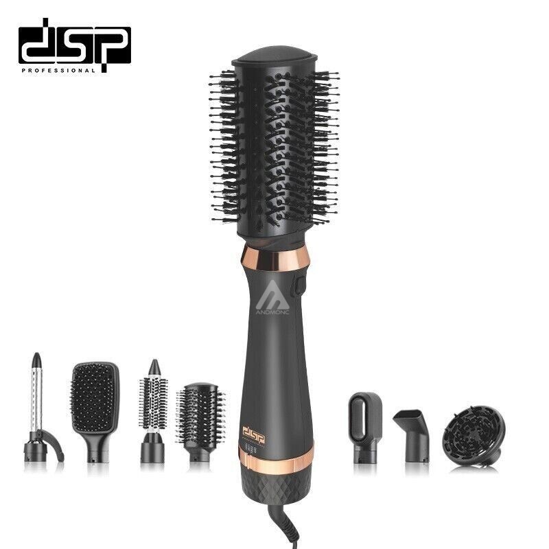 Spazzola asciugacapelli 9in1 con accessori...