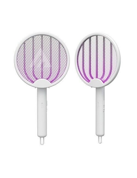 Racchetta per insetti, zanzare, mosche elettrica 3in1 pieghevole