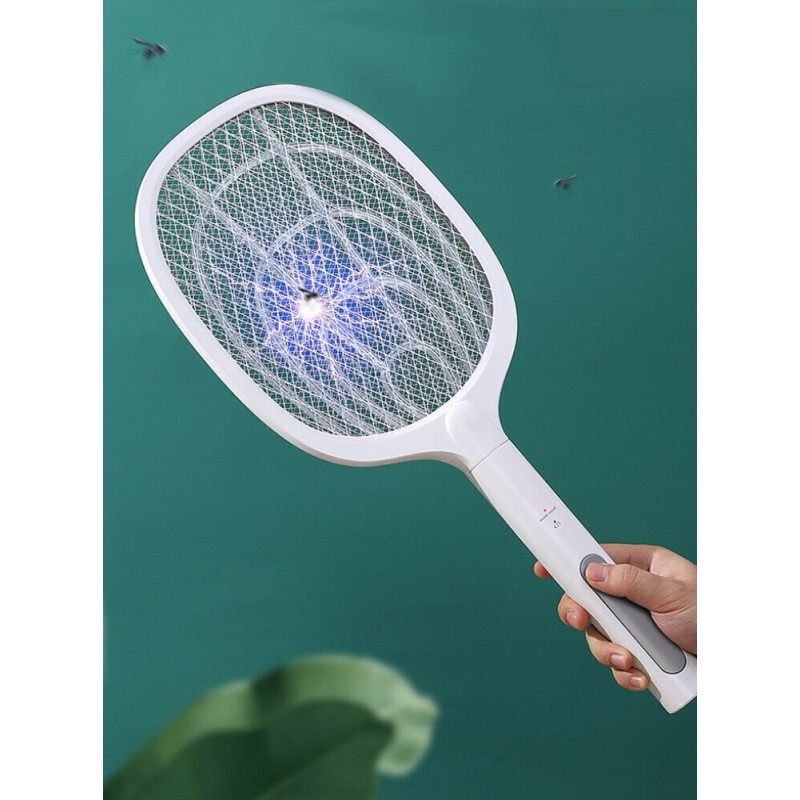 Racchetta Led Ricaricabile Per Zanzare Con Luce...