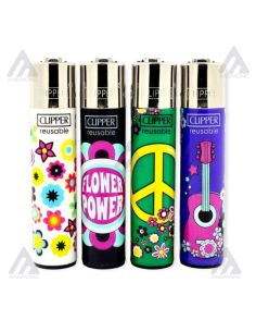 48pz. Clipper Accendini ricaricabili design misto 2