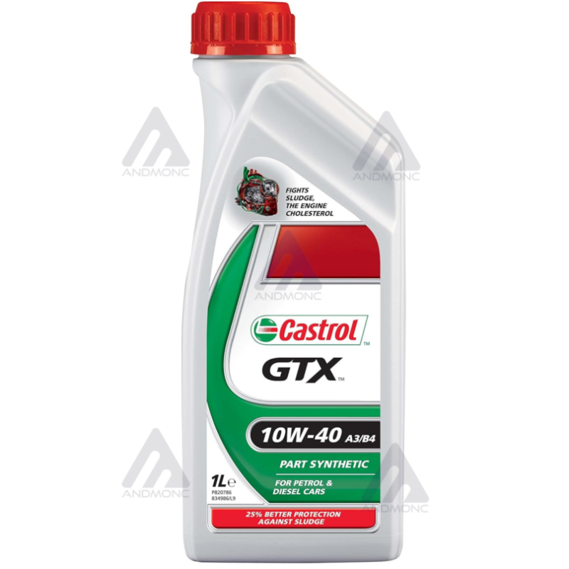 Castrol GTX 10 W-40 A3/B4 – Olio motore 1L