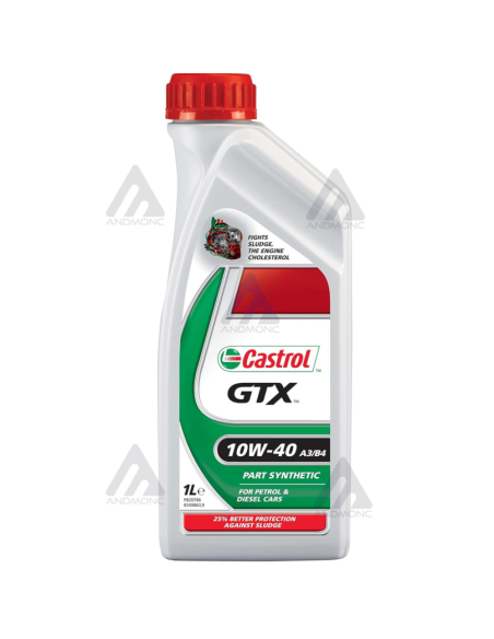 Castrol GTX 10 W-40 A3/B4 – Olio motore 3L