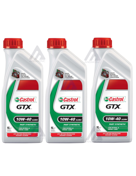 Castrol GTX 10 W-40 A3/B4 – Olio motore 3L