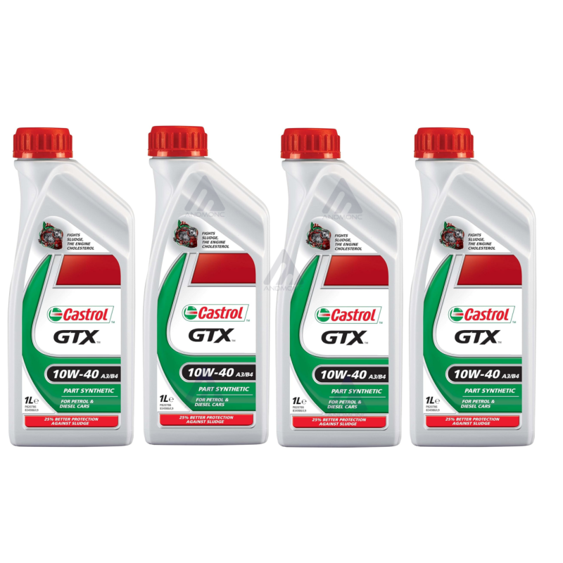 Castrol GTX 10 W-40 A3/B4 – Olio motore 4L
