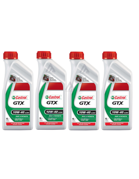 Castrol GTX 10 W-40 A3/B4 – Olio motore 4L