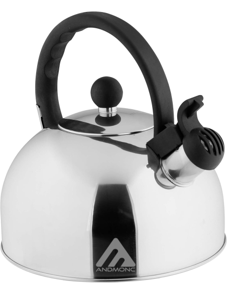 Bollitore da fornello in acciaio INOX - a fischio con 2,5 l