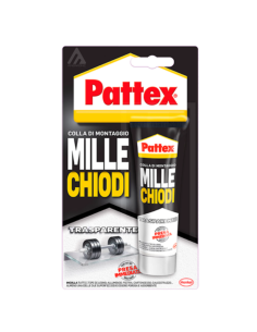 3x Pattex Millechiodi Trasparente, adesivo di montaggio a... 2