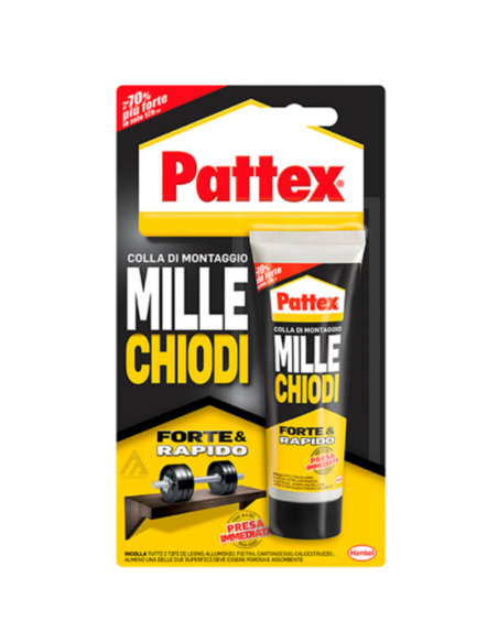3x Pattex Millechiodi Forte e Rapido