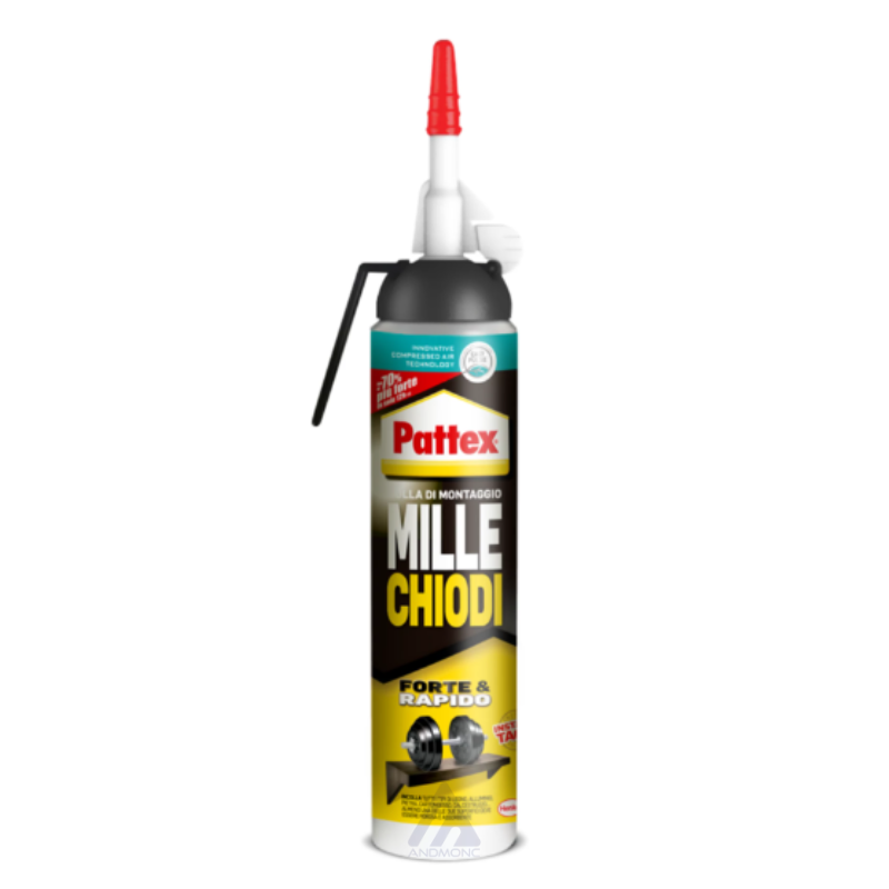 3x Pattex Millechiodi Forte e Rapido