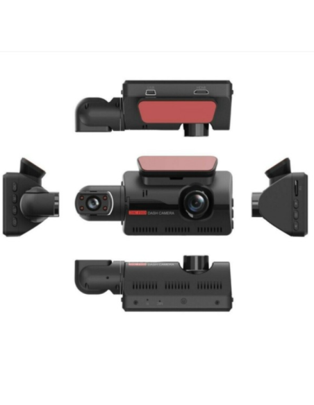 Telecamera Videoregistratore Dvr Auto Full Hd 1080p Display 3" 170° G-Sensor