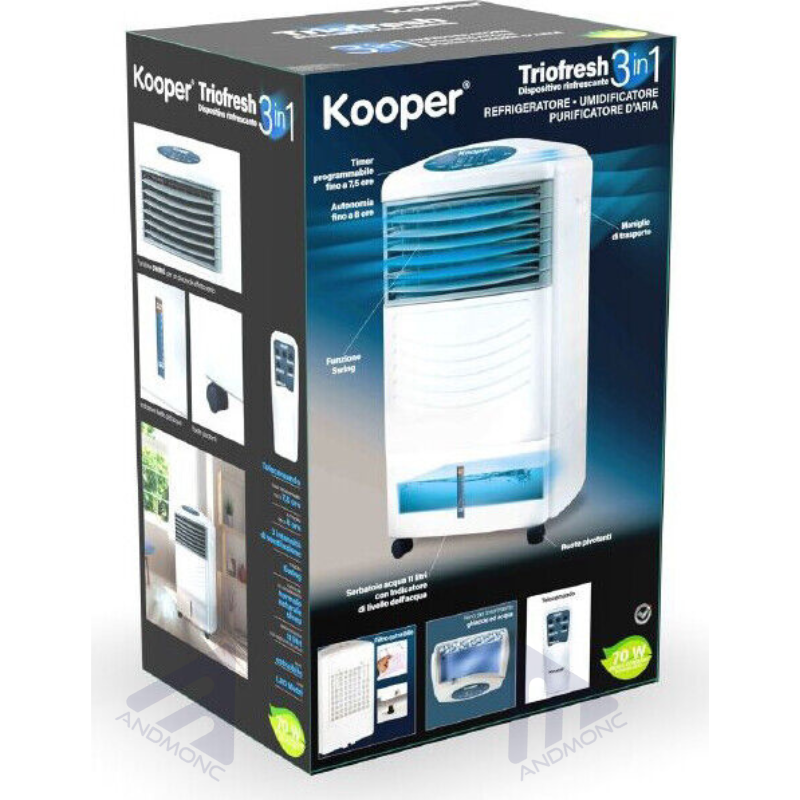 Raffrescatore d'Aria Portatile Evaporativo...