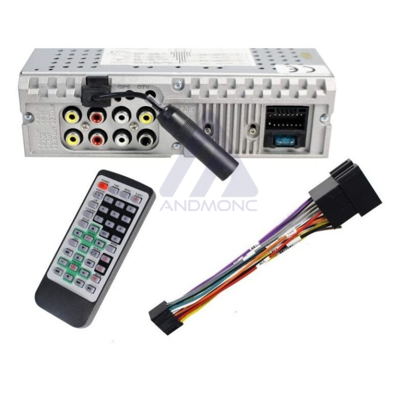 Autoradio 1 DIN schermo a scomparsa 7″ touch