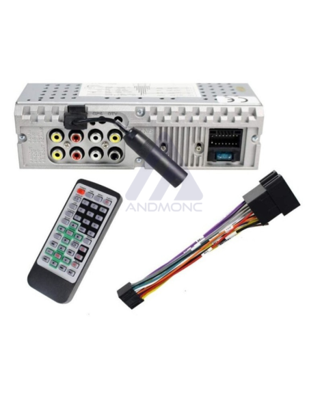 Autoradio 1 DIN schermo a scomparsa 7″ touch