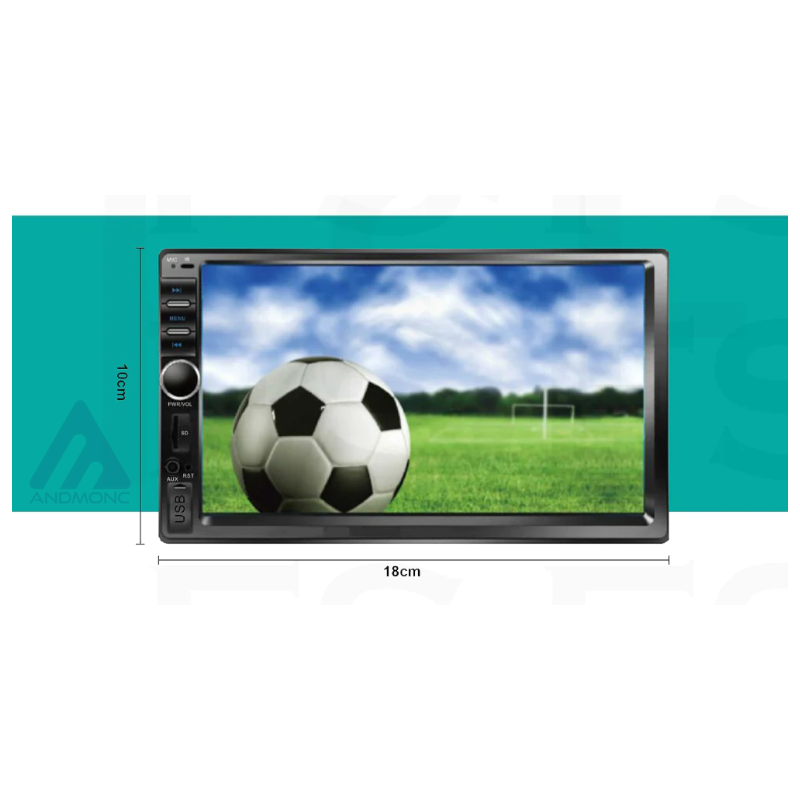 Autoradio 2 Din GPS Android 7" Ac79305