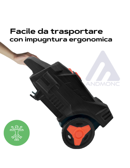 Idropulitrice elettrica 1200W destman dt-6870-75