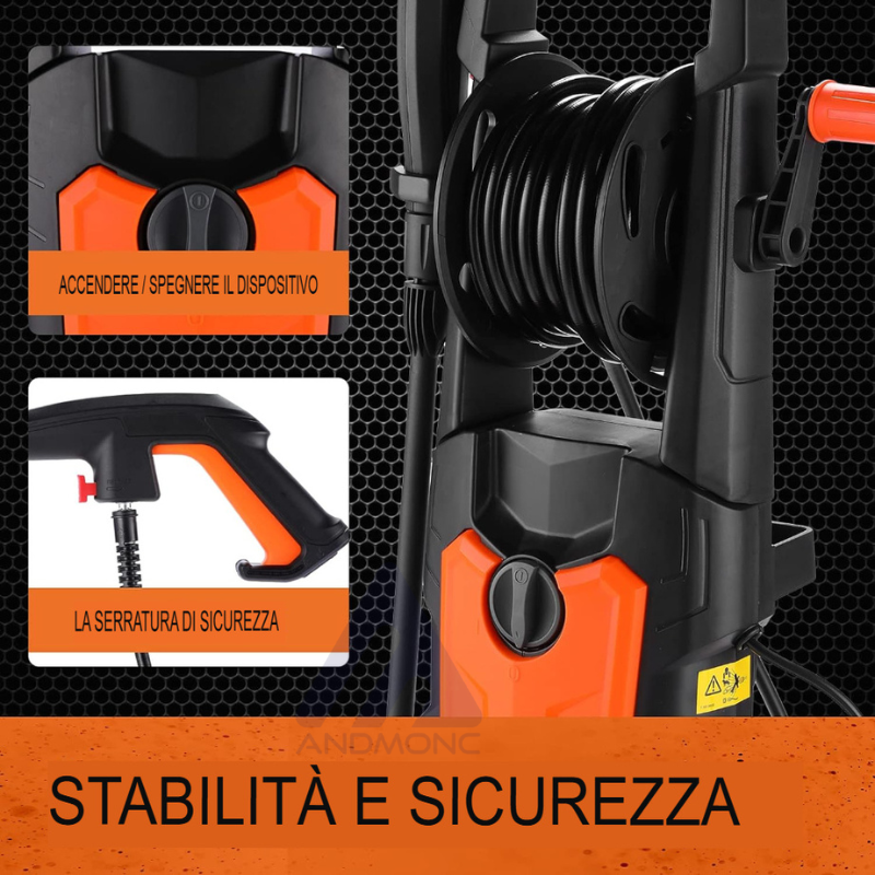 Idropulitrice elettrica 1400W destman dt-6880-95