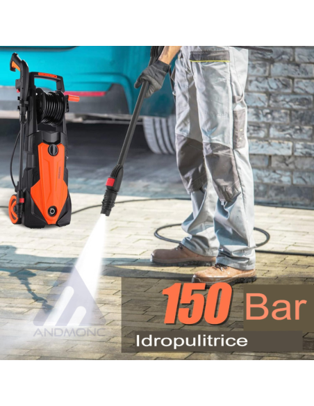 Idropulitrice elettrica 1400W destman dt-6880-95