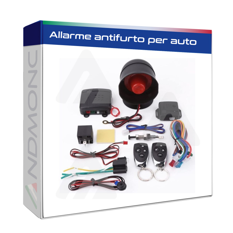 Allarme antifurto per auto universale